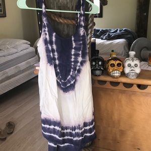 Roxy purple tie dye dress